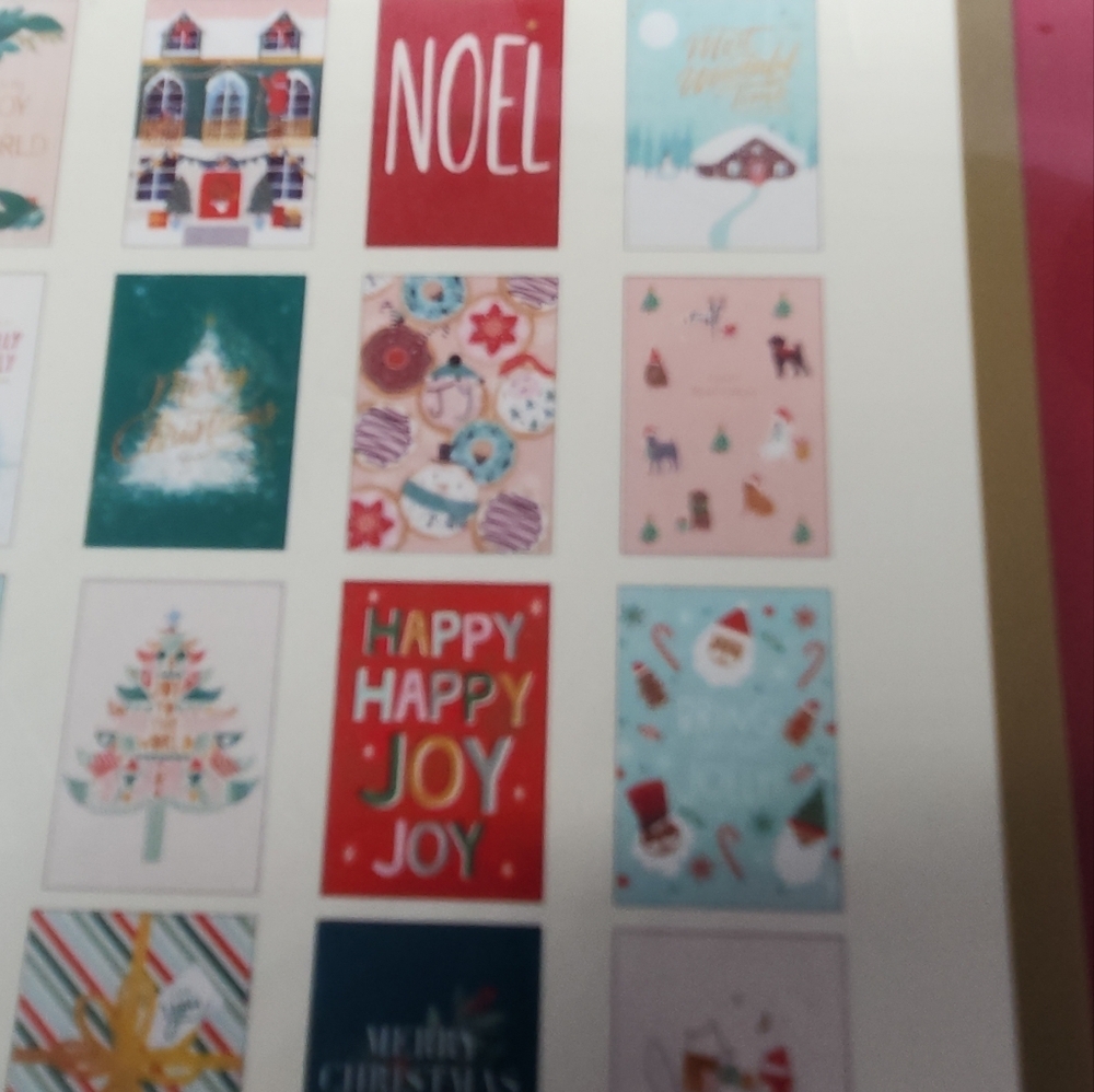 Boxed Holiday Cards Set 24ct - American Greetings: Christmas Cards Pack - Picture 12 of 12